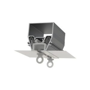 Profil incorporat pentru draperie baie